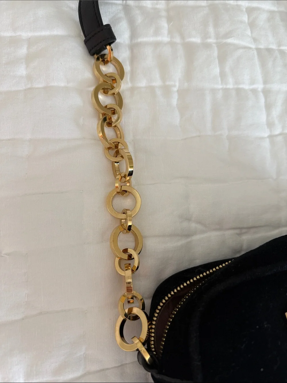 Balmain camera velvet